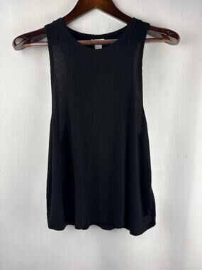 Women’s EberJey XS Black Ribbed Tank Top